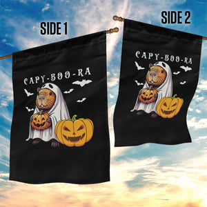 Funny Halloween Capy Boo Ra Garden Flag Cute Capybara Boo Ghost TS12 Print Your Wear