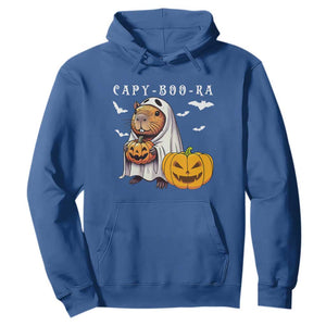 Funny Halloween Capy Boo Ra Hoodie Cute Capybara Boo Ghost TS12 Royal Blue Print Your Wear
