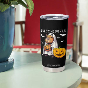 Funny Halloween Capy Boo Ra Tumbler Cup Cute Capybara Boo Ghost TS12 Print Your Wear
