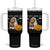 Funny Halloween Capy Boo Ra Tumbler With Handle Cute Capybara Boo Ghost TS12 One Size: 40 oz Black Print Your Wear