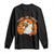 Funny Capybara Halloween Long Sleeve Shirt Trick Or Treat Cute Cappy Boo Ghost TS12 Black Print Your Wear