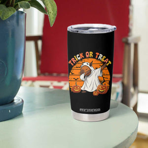 Funny Capybara Halloween Tumbler Cup Trick Or Treat Cute Cappy Boo Ghost TS12 Print Your Wear