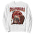 Halloween Capybara Sweatshirt Funny Dracubara In Dracula Outfit TS12 White Print Your Wear