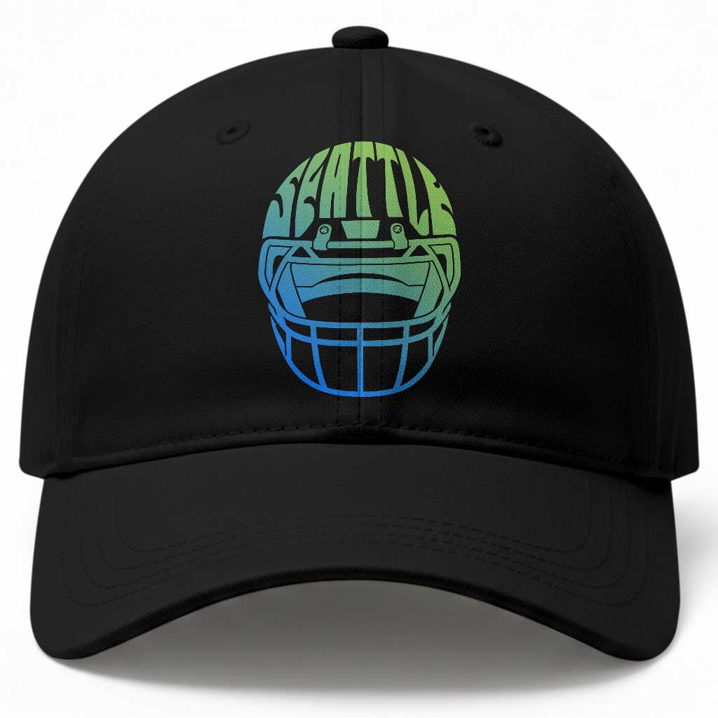 Seattle Northwest Fan Pride Baseball Cap Vintage Football Helmet Sports Graphic TS12 Print Your Wear