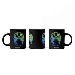 Seattle Northwest Fan Pride Coffee Mug Vintage Football Helmet Sports Graphic