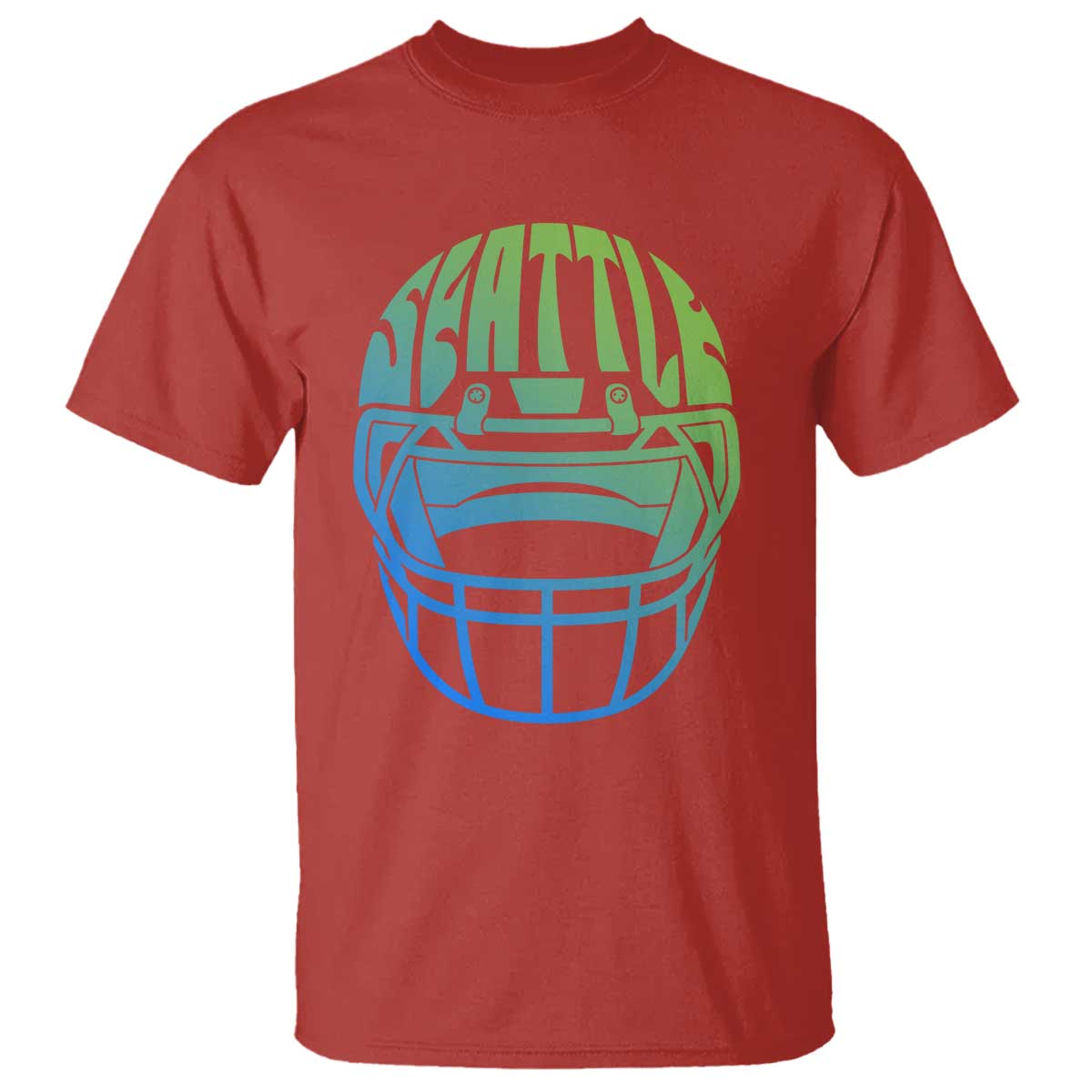 Seattle Northwest Fan Pride T Shirt Vintage Football Helmet Sports Graphic