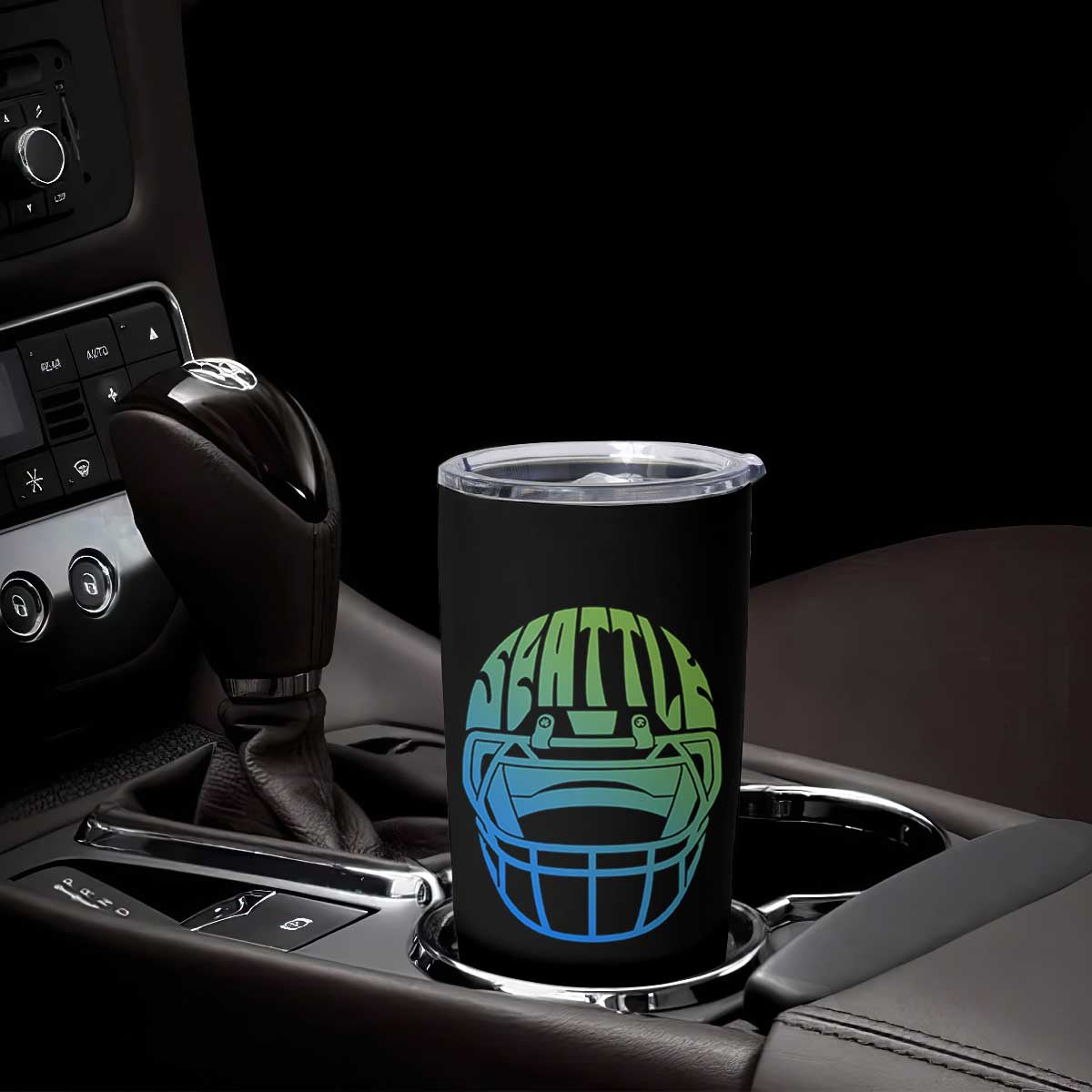 Seattle Northwest Fan Pride Tumbler Cup Vintage Football Helmet Sports Graphic