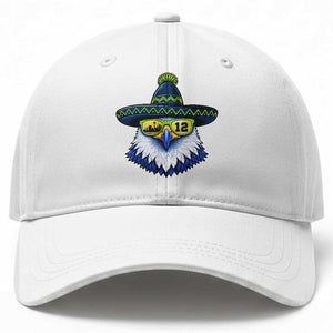 Sombrero Eagle With Neon Skyline Sunglasses Baseball Cap Emerald City Pride