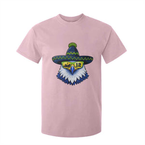Sombrero Eagle With Neon Skyline Sunglasses T Shirt For Kid Emerald City Pride