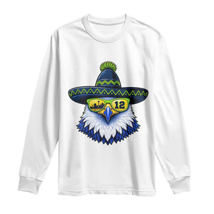Sombrero Eagle With Neon Skyline Sunglasses Long Sleeve Shirt Emerald City Pride