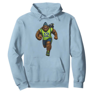 SeaSquatch Football Fan Hoodie Bigfoot Seattle Sports Pride Graphic