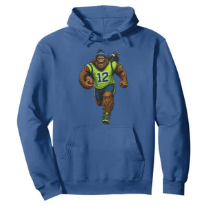 SeaSquatch Football Fan Hoodie Bigfoot Seattle Sports Pride Graphic