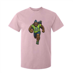 SeaSquatch Football Fan T Shirt For Kid Bigfoot Seattle Sports Pride Graphic