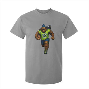 SeaSquatch Football Fan T Shirt For Kid Bigfoot Seattle Sports Pride Graphic