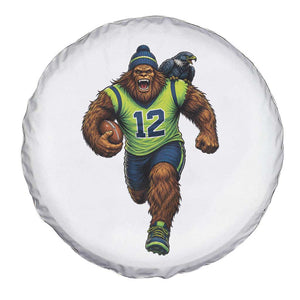 SeaSquatch Football Fan Spare Tire Cover Bigfoot Seattle Sports Pride Graphic