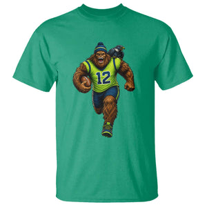 SeaSquatch Football Fan T Shirt Bigfoot Seattle Sports Pride Graphic