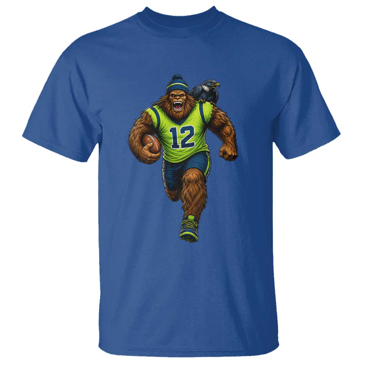 SeaSquatch Football Fan T Shirt Bigfoot Seattle Sports Pride Graphic
