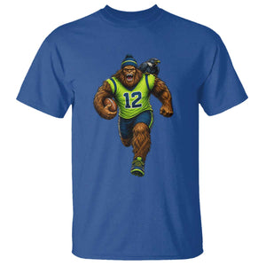 SeaSquatch Football Fan T Shirt Bigfoot Seattle Sports Pride Graphic
