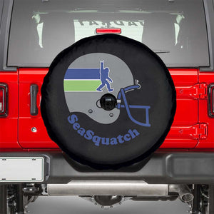 SeaSquatch Bigfoot Football Helmet Spare Tire Cover Seattle Sports Fan Pride