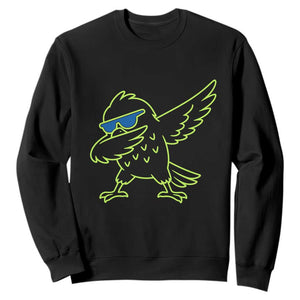 Funny Emerald City Seattle Bird Dabbing Sweatshirt Pacific Northwest Sports Fan