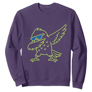 Funny Emerald City Seattle Bird Dabbing Sweatshirt Pacific Northwest Sports Fan