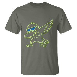 Funny Emerald City Seattle Bird Dabbing T Shirt Pacific Northwest Sports Fan