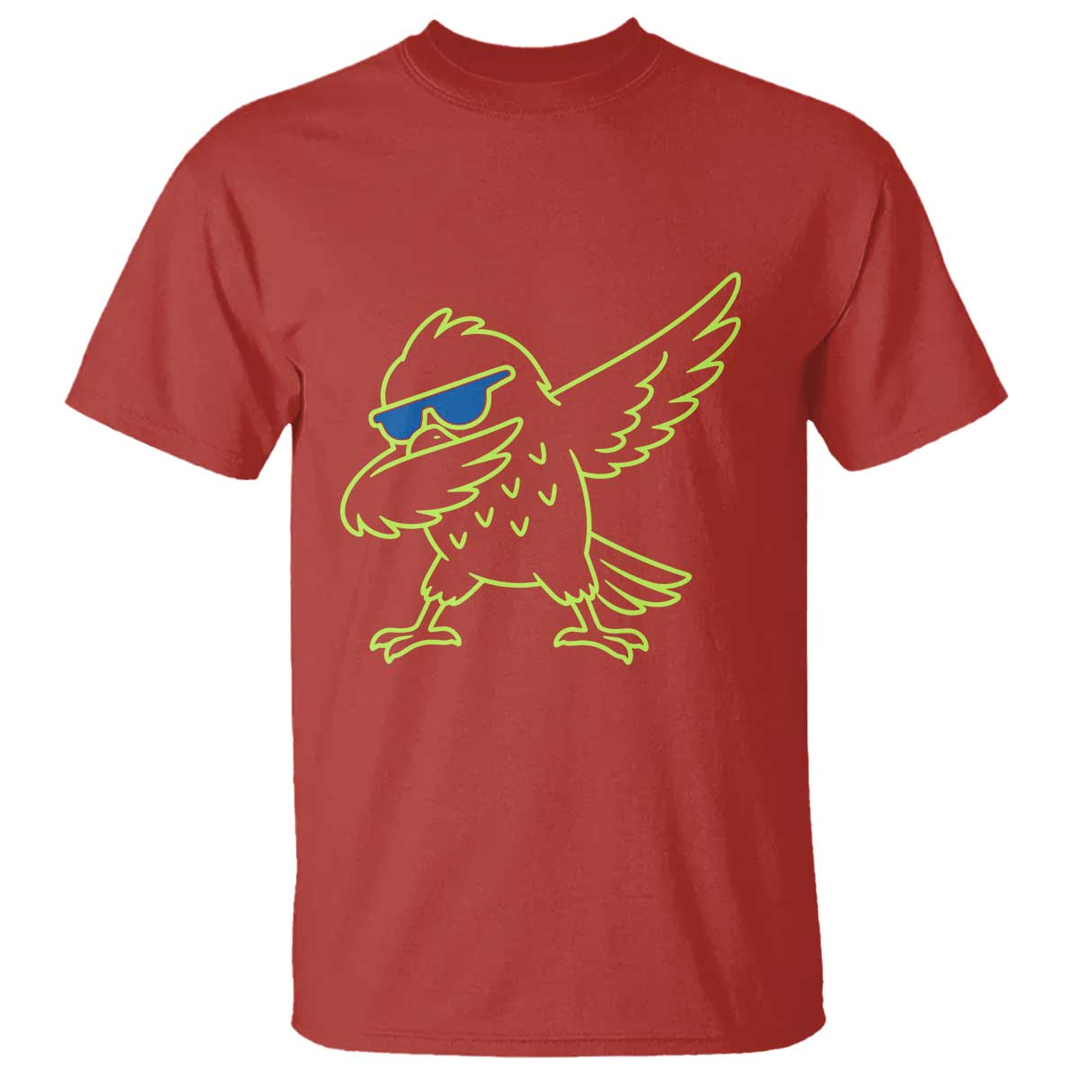 Funny Emerald City Seattle Bird Dabbing T Shirt Pacific Northwest Sports Fan