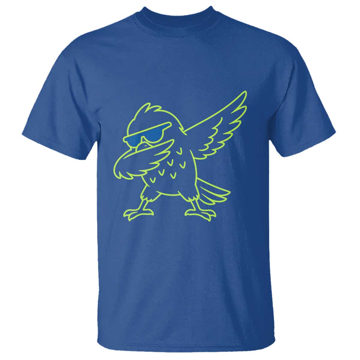 Funny Emerald City Seattle Bird Dabbing T Shirt Pacific Northwest Sports Fan