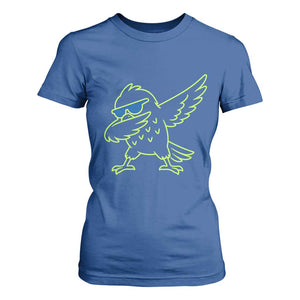 Funny Emerald City Seattle Bird Dabbing T Shirt For Women Pacific Northwest Sports Fan