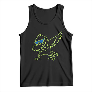 Funny Emerald City Seattle Bird Dabbing Tank Top Pacific Northwest Sports Fan