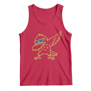 Funny Emerald City Seattle Bird Dabbing Tank Top Pacific Northwest Sports Fan