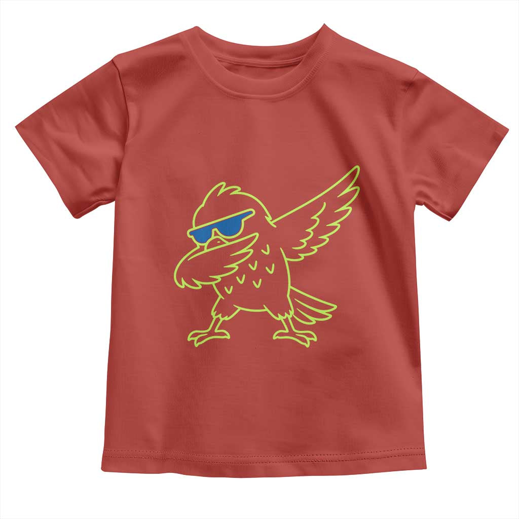 Funny Emerald City Seattle Bird Dabbing Toddler T Shirt Pacific Northwest Sports Fan