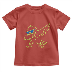 Funny Emerald City Seattle Bird Dabbing Toddler T Shirt Pacific Northwest Sports Fan