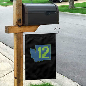 Washington State Map Number 12 Garden Flag Pacific Northwest Sports Fan