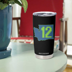 Washington State Map Number 12 Tumbler Cup Pacific Northwest Sports Fan