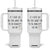 If I Ever Say Do You Want Me To Be Honest Tumbler With Handle Sarcastic Humor Gift TS12 One Size: 40 oz White Print Your Wear