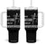 Funny Sarcastic Tumbler With Handle In My Defence I Was Left Unsupervised TS12 One Size: 40 oz Black Print Your Wear