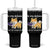Sarcastic Dog Lover Tumbler With Handle In My Defense I Was Left Unsupervised TS12 One Size: 40 oz Black Print Your Wear