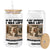 Funny Cat Humor Glass Can In My Defense I Was Left Unsupervised TS12 Print Your Wear