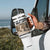 Funny Cat Humor Tumbler With Handle In My Defense I Was Left Unsupervised TS12 Print Your Wear