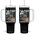 Funny Hamster Gamer Tumbler With Handle In My Defense I Was Left Unsupervised TS12 One Size: 40 oz Black Print Your Wear