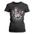 My Wife Is Psychotic T Shirt For Women Funny Messy Bun Skeleton Sarcastic TS12 Black Print Your Wear