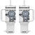 Funny Robot Humor Tumbler With Handle I May Be Wrong But It Is Highly Unlikely TS12 One Size: 40 oz White Print Your Wear