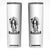 Christian Football Lover Skinny Tumbler He Is Rizzin Funny Gift TS12 White Print Your Wear