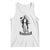 Christian Football Lover Tank Top He Is Rizzin Funny Gift TS12 White Print Your Wear