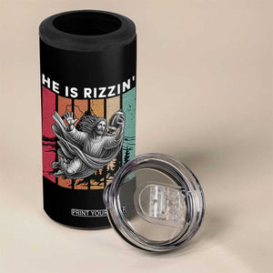 He Is Rizzin 4 in 1 Can Cooler Tumbler Funny Christian Football Lover Gift TS12 Print Your Wear