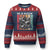 He Is Rizzin Ugly Christmas Sweater Funny Christian Football Lover Gift - Print Your Wear