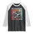 He Is Rizzin Raglan Shirt Funny Christian Football Lover Gift TS12 Black White Print Your Wear