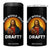 Who Would Jesus Draft 4 in 1 Can Cooler Tumbler Christian Football Lover TS12 One Size: 16 oz Black Print Your Wear