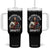 Christian Football Gift Tumbler With Handle Who Would Jesus Draft TS12 One Size: 40 oz Black Print Your Wear